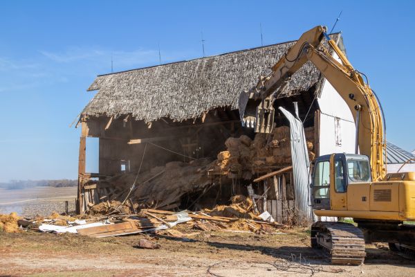 Barn Demolition in Pittsburgh