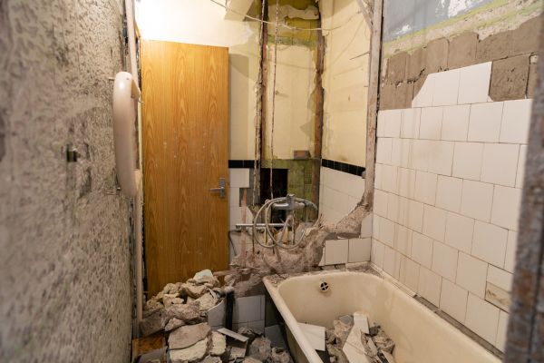 Shower Tile Demolition in Pittsburgh